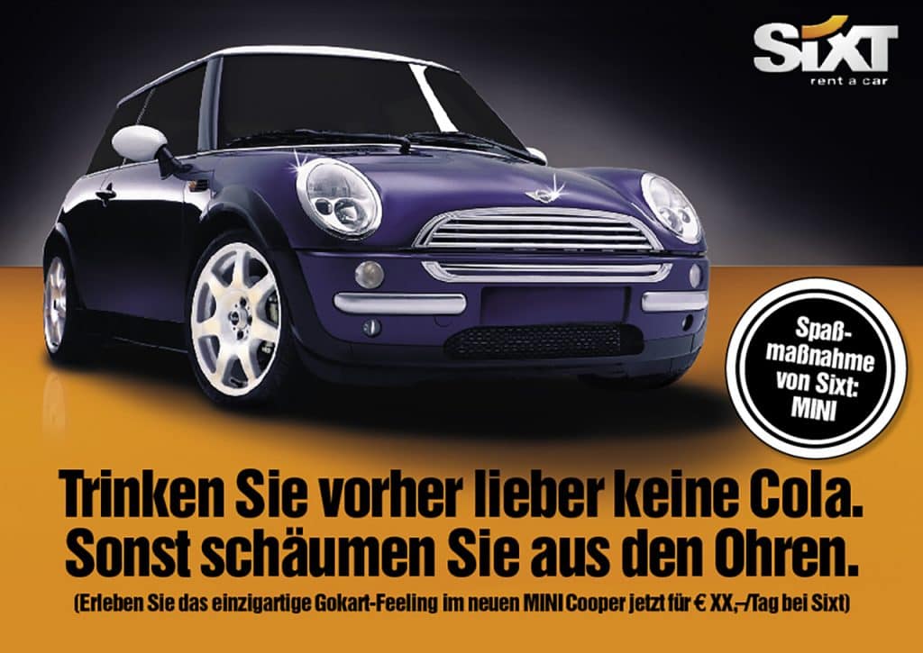 Sixt- Ads